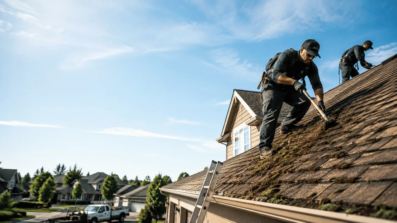 Roof Moss Removal in Eugene, OR near me